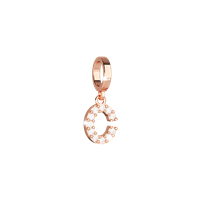 Pendentif Rebecca Femme My World Alphabet in Bronze Zircone BWMPRC53 - BWMPRC53